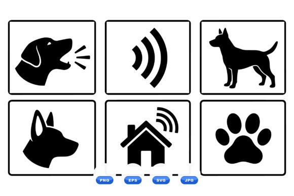 Barking Dog Icon Clipart