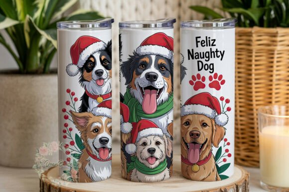 Christmas Naughty Dog Tumbler Wrap Review