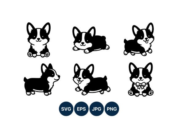 Cute Corgi Dog Vector Set Review