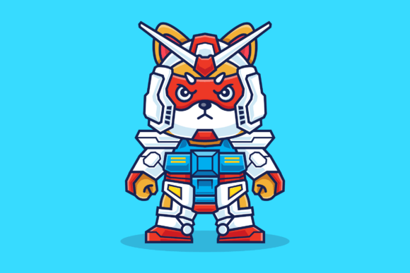 Cute Corgi Robot Dog Cartoon Review