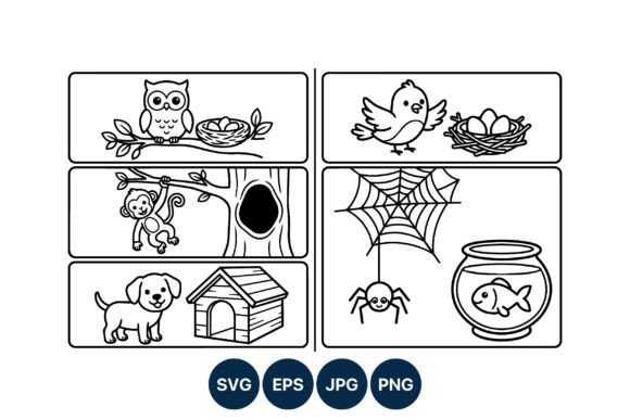 Cute Owl Monkey Dog Spider Fish Vector Review