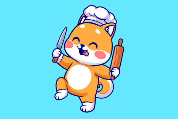 Cute Shiba Inu Dog Chef Embroidery Design Review