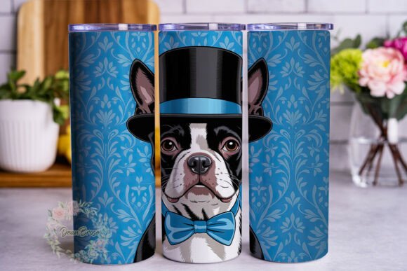 Dapper Dog Blue Damask Tumbler Wrap Review