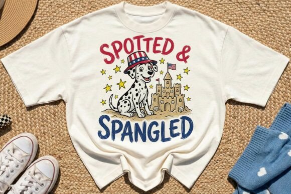 Patriotic Summer Dalmatian Dog PNG Review