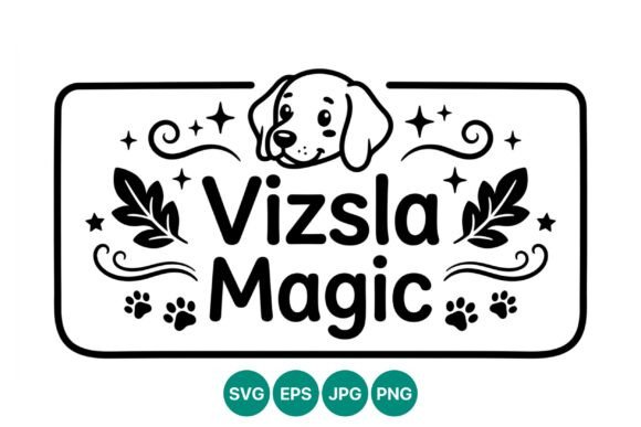 Vizsla Magic Dog Vector Design Review